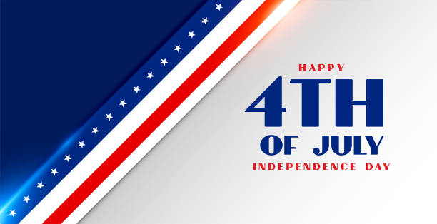 istock 4th of july american independence day flag style banner 1323132531