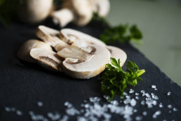 istock Mushrooms in still life. 1323143647