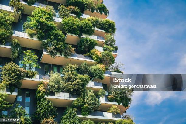 Sustainable Architecture Stock Photo - Download Image Now - Green Building, Building Exterior, Environmental Conservation