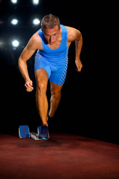 istock Sprinting start of the race 1323143849