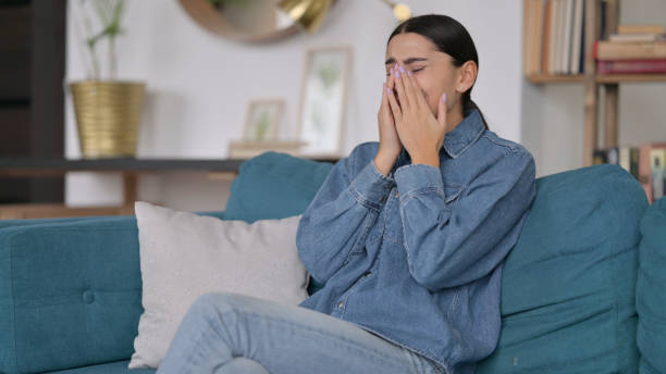 istock Upset Latin Woman Crying at home 1323162475