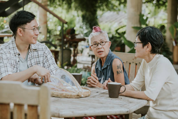 istock Just talking with sibling at home-stock photo 1323172769