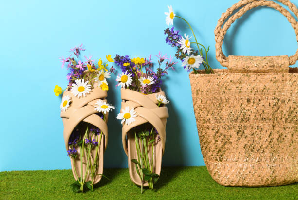 istock Female summer accessories 1323178760