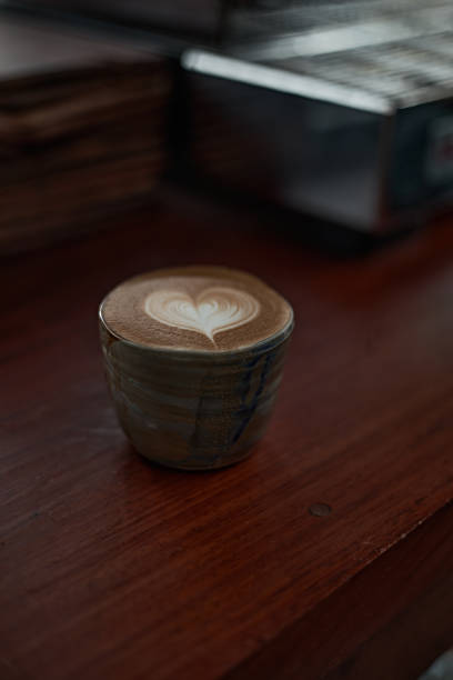 istock hot latte art coffee 1323181997