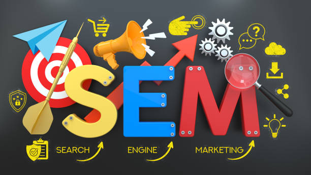 Sem Search Engine Marketing Concepts For Web Banner Stock Photos, Pictures  & Royalty-Free Images - iStock