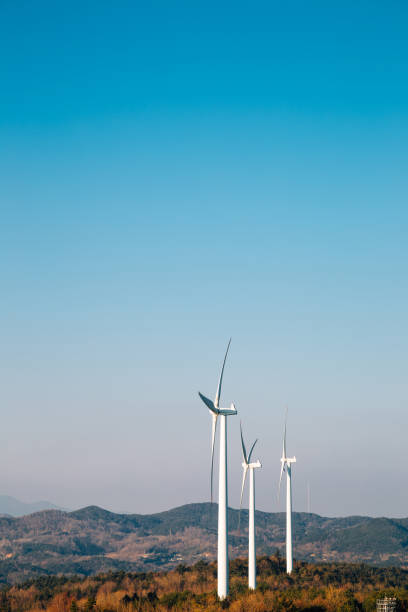 istock Yeongdeok Wind Farm in Yeongdeok, Korea 1323189841