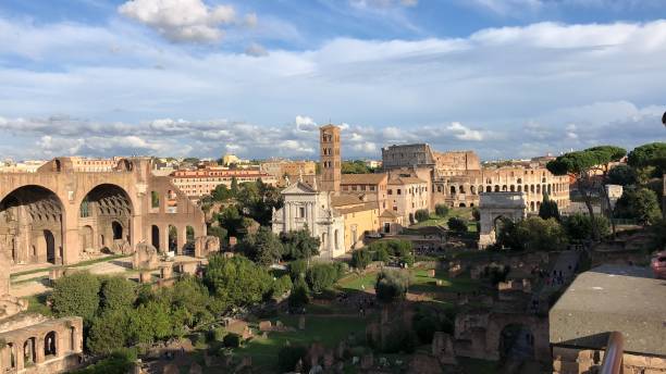 istock View of Roman Forum 1323190521