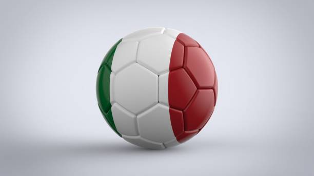 istock 3D National Flag Soccer Ball Design 1323193059