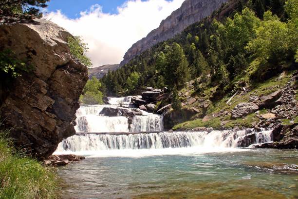 istock Soaso waterfall (also known as Soaso Steps) in Arazas river, the Pyrenees, Huesca, Spain. 1323202265
