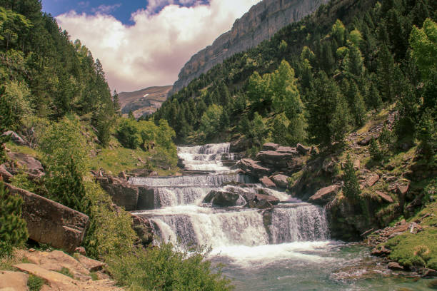 istock Soaso waterfall (also known as Soaso Steps) in Arazas river, the Pyrenees, Huesca, Spain. 1323202279