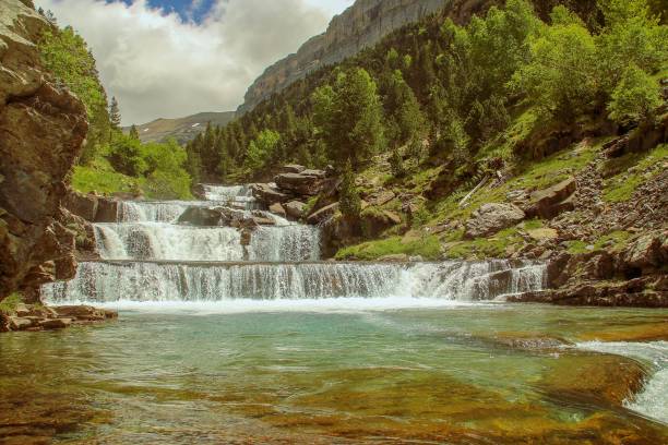 istock Soaso waterfall (also known as Soaso Steps) in Arazas river, the Pyrenees, Huesca, Spain. 1323202293