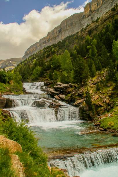 istock Soaso waterfall (also known as Soaso Steps) in Arazas river, the Pyrenees, Huesca, Spain. 1323202294