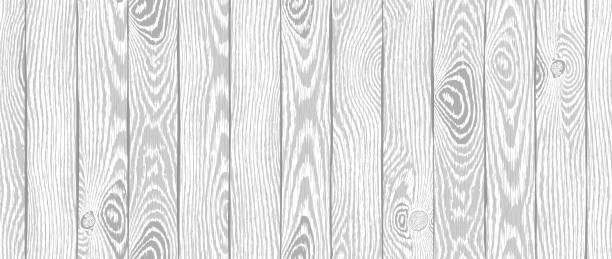 나무 질감. 오래된 질감의 나무 보드에 상처가 있습니다. 밝은 회색 목재 판자 배경. 매우 상세한 테이블 또는 바닥 표면. - bark backgrounds textured wood grain stock illustrations