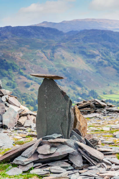 istock Old Slate Quarry and Borrowdale Valley, Lake District, UK 1323205658