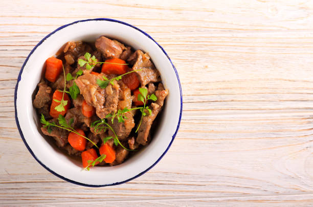 istock Mutton stew with carrot and onion 1323207953