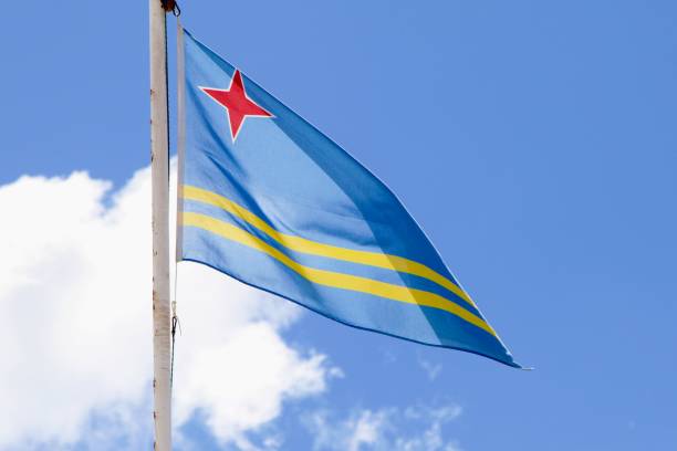 istock Flag of Aruba 1323208064