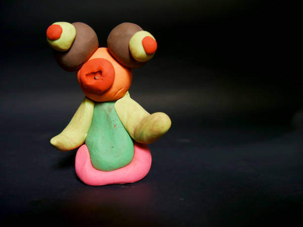 istock Clay made soft toys concepts 1323211318