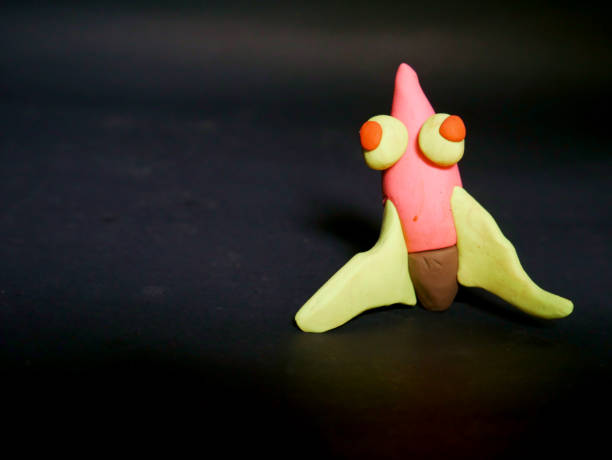 istock Clay made soft toys concepts 1323212233
