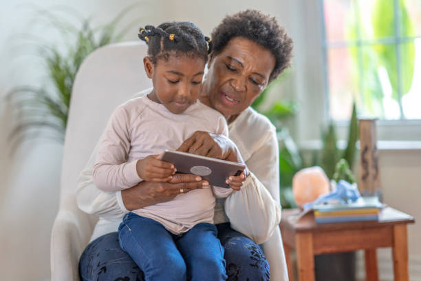 istock Quality time with Granddaughter 1323225192