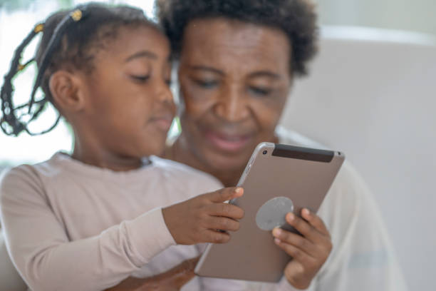 istock Quality time with Granddaughter 1323225196