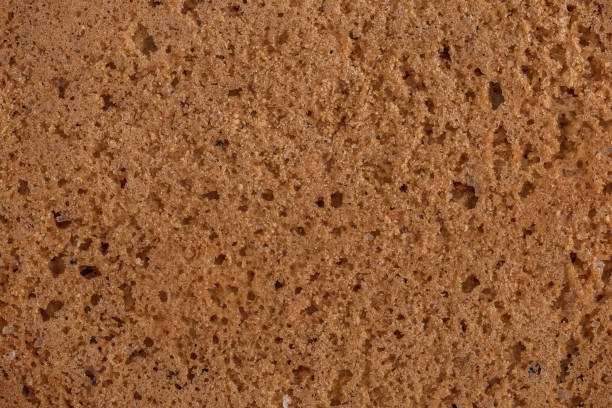 texture de cuisson brune. contexte des cookies. photo macro - brown bread bread wheat bakery photos et images de collection