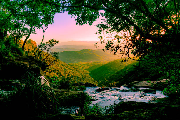 View from top of the waterfall