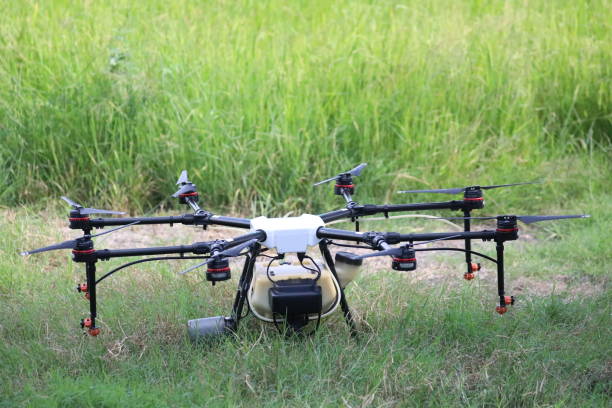 istock Agriculture drone for Insecticide injection. 1323247895