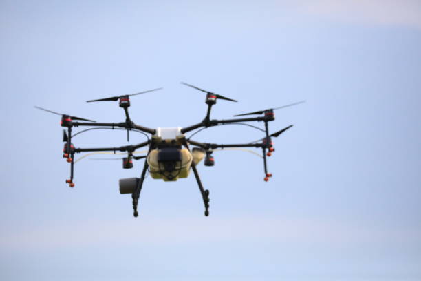 istock Agriculture drone for Insecticide injection. 1323247904