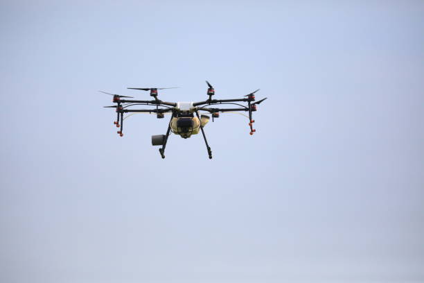 istock Agriculture drone for Insecticide injection. 1323247906