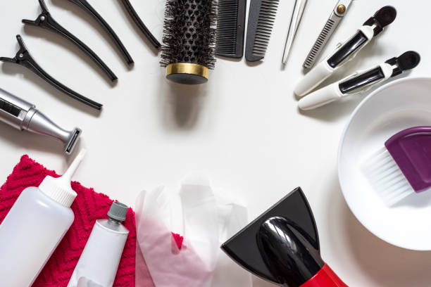 istock Hairdresser tools 1323254377