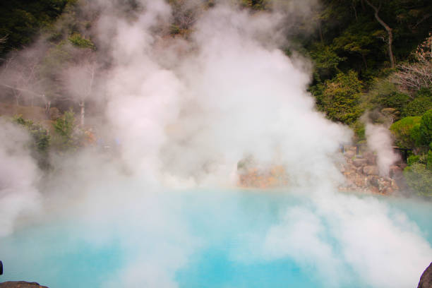 istock Umi Jigoku Hot Spring in Beppu, Japan 1323267941
