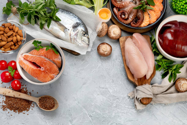 istock Food high in iron 1323276682