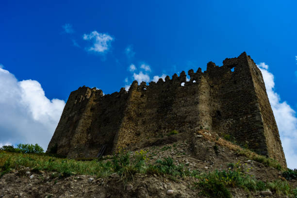 istock Restoraton of Skhvilo castle 1323284131