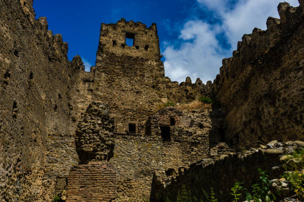 istock Restoraton of Skhvilo castle 1323284137