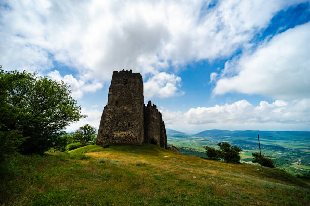 istock Restoraton of Skhvilo castle 1323284146