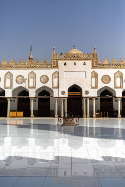 istock Internal yard of old mosque in Cairo 1323285743