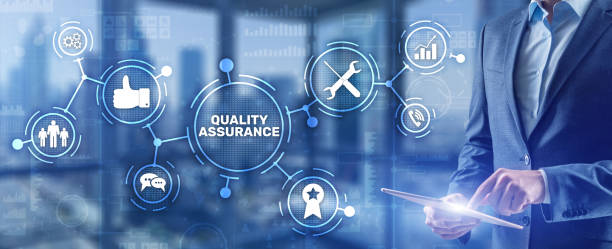 istock Quality Assurance ISO DIN Service Guarantee Standard Retail Concept 1323288230