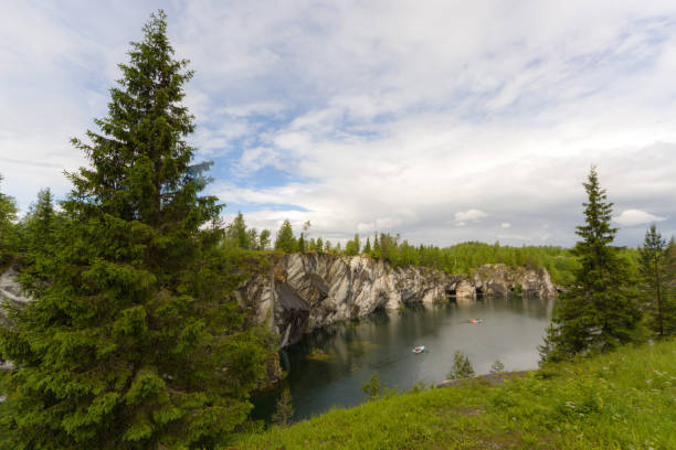 istock park Ruskeala in summer 1323288500
