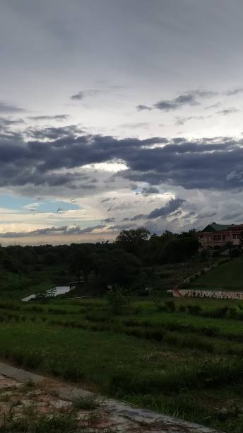 istock Capturing Beautiful pattern of a cloud in the sky in india 1323290100