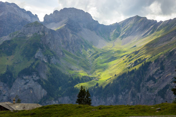 istock mountain trail in Swiss Alps 1323297605