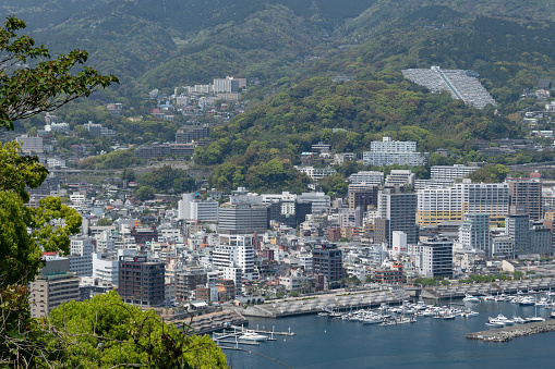 A view of Atami city in Shizuoka