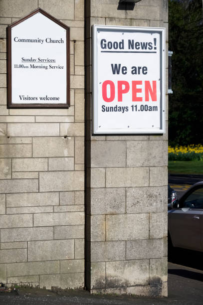 istock Church open after lockdown of coronavirus covid 19 1323303565