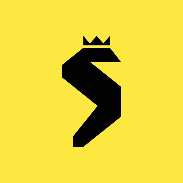 Letter S King Logo Design Stock Illustration - Download Image Now - Logo,  Letter S, Monogram - iStock