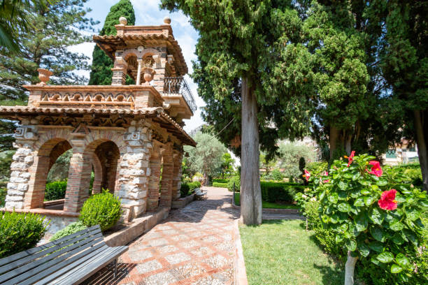 istock Villa Comunale di Taormina in Messina Province, Sicily 1323320720