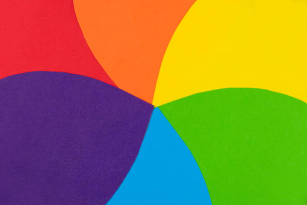 istock LGBT community flag colors background. 1323327989