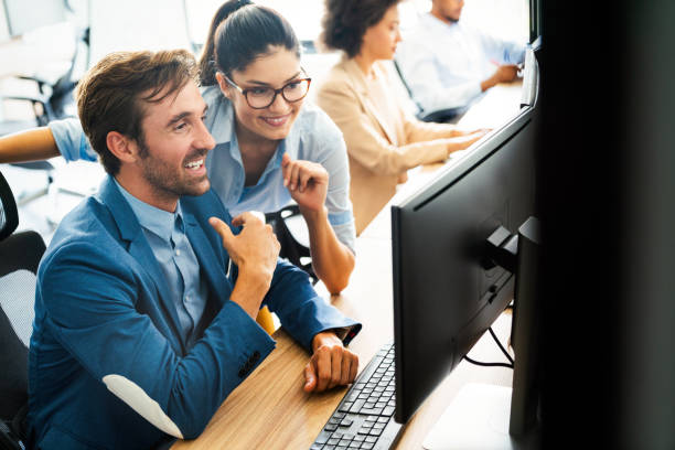 istock Successful entrepreneurs and business people achieving goals 1323330279