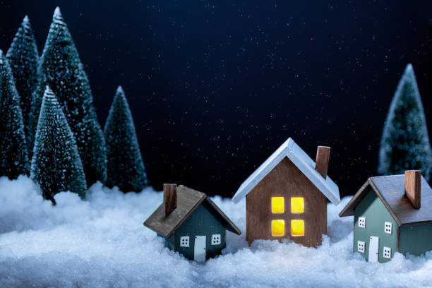 istock New year and Christmas background. 1323330731