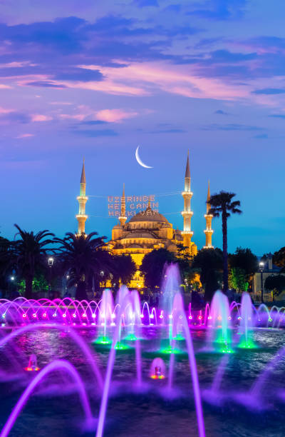 The beautiful mosque is famous for tourism, Grand Mosque is located at the capital city of United Arab Emirates