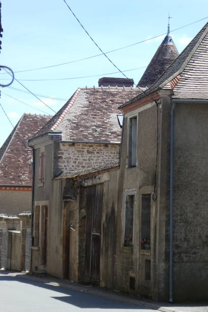 istock a street in Cluis, Indre 1323355827