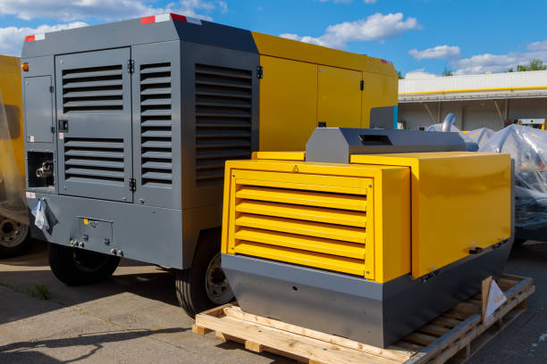 istock Diesel generator for general construction works and emergency services 1323360210